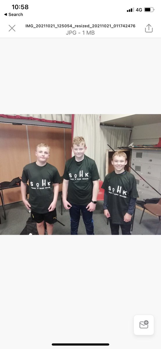 Congratulations to our Year 8 boys who have been awarded a SOHKs t-shirt for attendance and engagement 🙌 keep up the good work all boys <a href="/SOHKCharity/">School of Hard Knocks</a> <a href="/MaestegSchool/">Maesteg School</a> #motivatetostrive