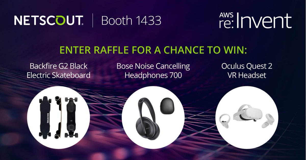 Mi_hops's tweet image. Learn about @NETSCOUT&apos;s partnership and solutions available in the #AWSSecurityHub during #reInvent and be entered to win some cool tech gadgets. Explore all their event activities here: bit.ly/3xlkKr9