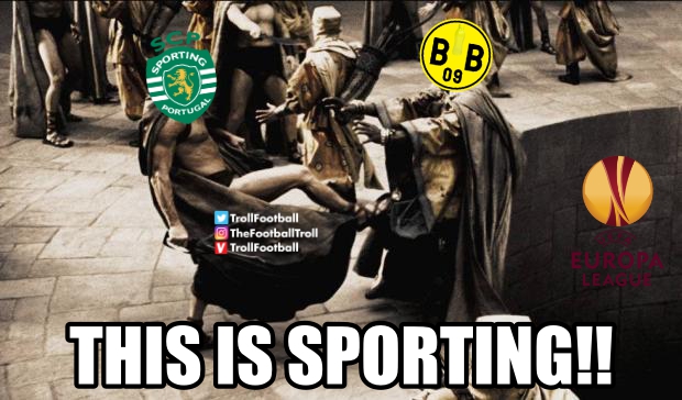 Sporting sends BVB to Europa League