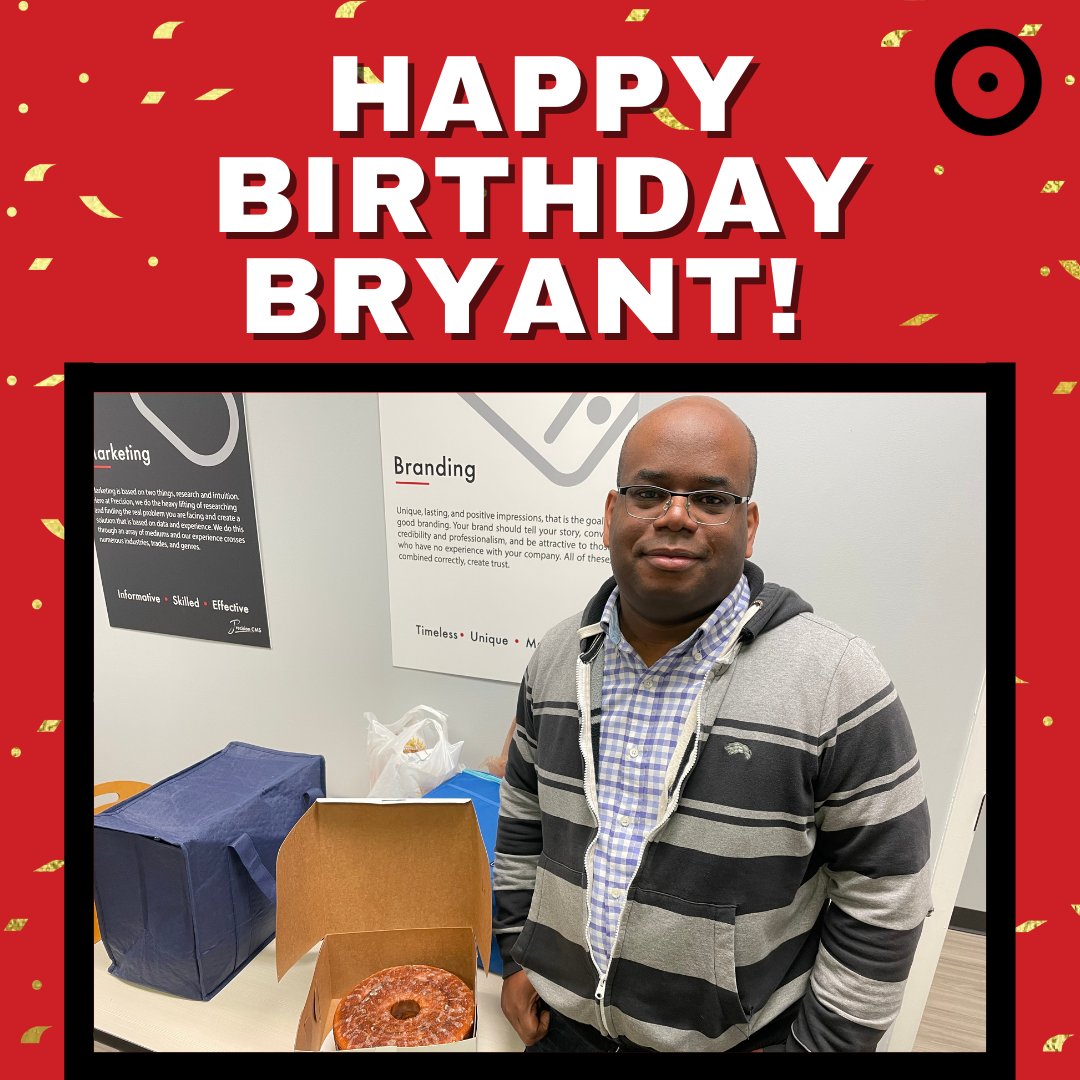 prec_creative's tweet photo. Happy Birthday, Bryant! He is Precision's newest member and has made quite the impact as the team's Content Specialist.
#PrecisionCreative #Birthday #HappyBirthday #ContentSpecialist #ContentWriting #MarketingExpert #GrowthAgency https://t.co/5I6FEQrndw