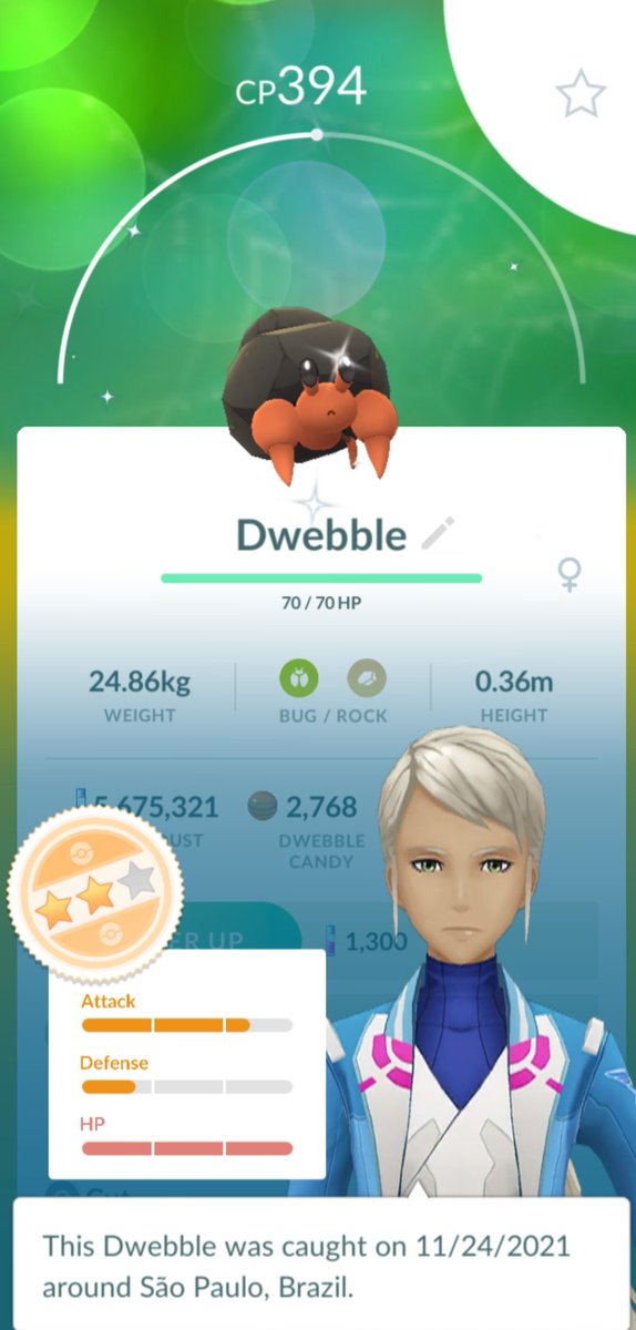 marinaferrari_'s tweet image. Shiny Dwebble #3 ✨✨✨ #Dwebble #ShinyPokemon #PoGO #PokemonGO #Pokemon #AvailableToTrade