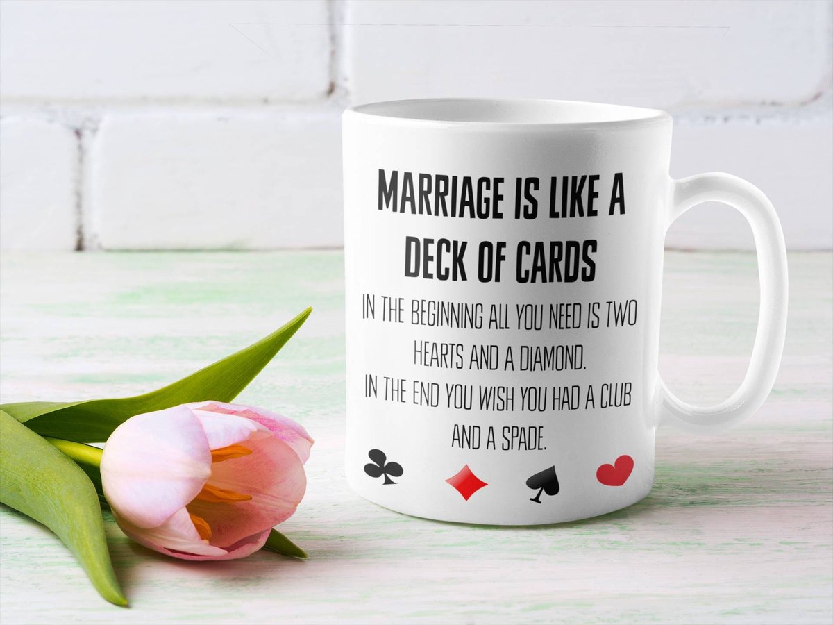 Excited to share the latest addition to my #etsy shop: Marriage Quote Coffee Mug, Couples Gift Funny Tea Cup, Funny Gift for Couples #ceramic #humouroussaying #teacupforall #giftsforwomen #inspirationalgifts #largecoffeecup #largeteamug etsy.me/3cMFjn6