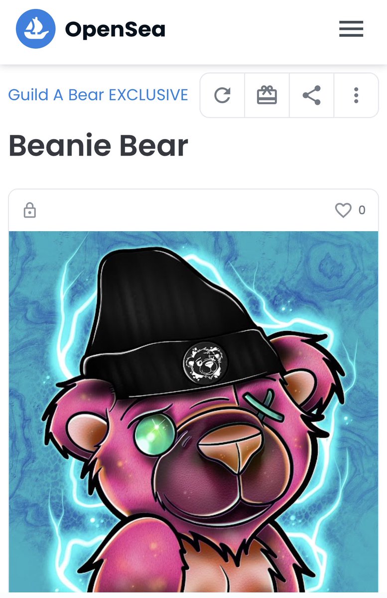 gabnft_official's tweet photo. Beanie Bear has landed on @opensea , When will it drop though ? 

Attached with an awesome Scratchcard if we do say so ourselves 🧸

#nfts #nftcommunity #gabnft #crypto #cryptoart #opensea #ethereum #follow #retweet https://t.co/paDizaGxz2