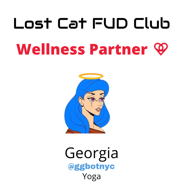 LostCatFC's tweet photo. Welcome @NftNutritionist & @ggbotnyc to the @LostCatFC family.
We are so excited to provide our community access to Nutrition and Yoga sessions from these wonderful women.
#NFTCommunity #SolanaNFT #NFT #WellnessFund https://t.co/NxrB4EyRyP