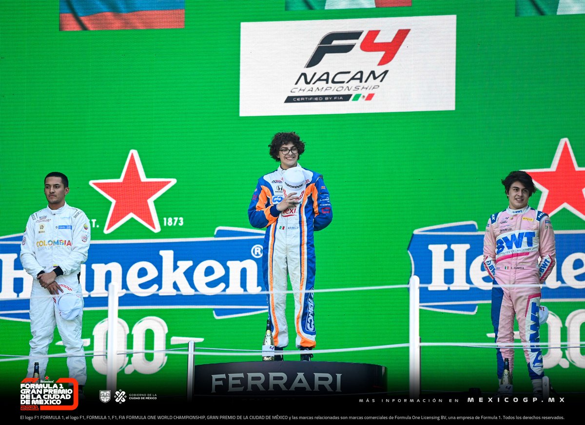 ¡Recordando la gran carrera que hicieron los jóvenes pilotos de <a href="/FIAF4Nacam/">Fórmula 4</a> en el #MexicoGP!  🏎💨