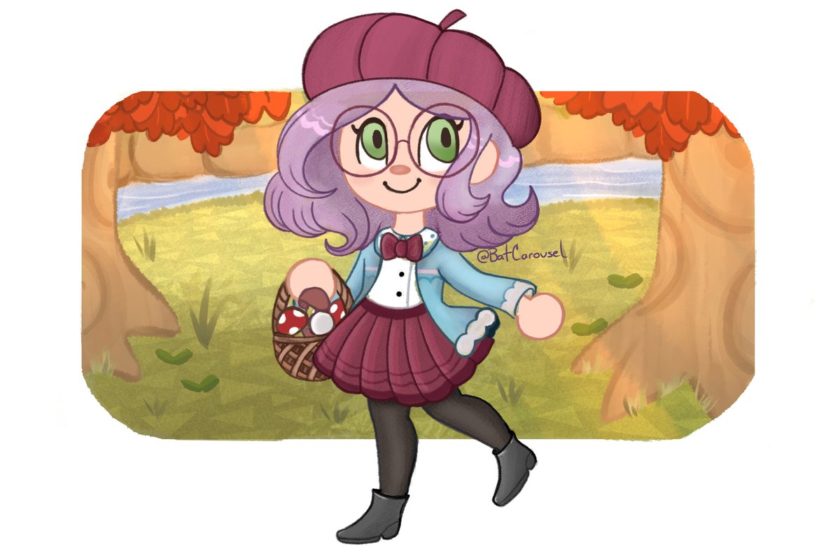 I'm in love with fall in this game and I'll be very sad when it's gone for the year #acnh #AnimalCrossingNewHorizions #AnimalCrossing