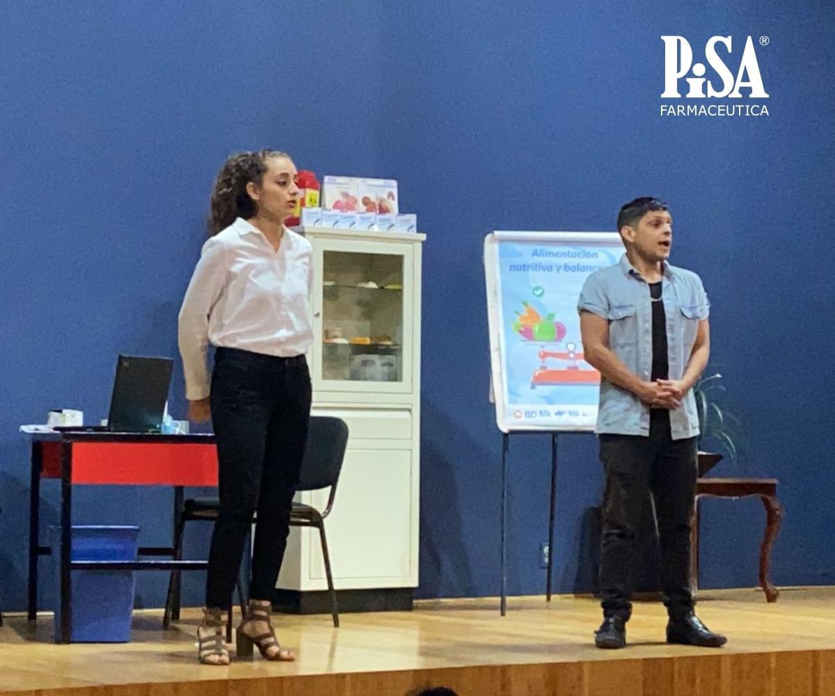 Grupo_Pisa's tweet photo. En el marco del #DíaMundialDeLaDiabetes y los #100Años del descubrimiento de la #Insulina, en #PiSAFarmacéutica nos sentimos orgullosos de presentar la obra de teatro "Aprendiendo a vivir con diabetes" de la mano con #BDMx. #SomosPiSA #OrgullosamentePiSA #SiNoAhoraCuando https://t.co/xGXxIjcdl6