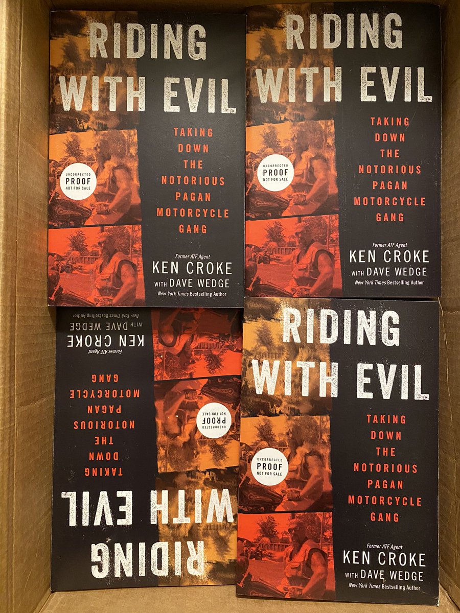 Some personal news: the uncorrected proof of my new book arrived today. It’s a wild tale of corruption, deception, betrayal, #truecrime and love. In stores 3/22/22. 🤘🏻🎥🎞🏍🖤📚🎬 <a href="/WmMorrowBooks/">William Morrow</a> <a href="/MuddHouseMedia/">MuddHouse Media</a> <a href="/SSandSKPodcast/">Saints, Sinners, & Serial Killers Podcast</a> <a href="/EGVGotham/">Ellen Goldsmith-Vein</a> @PeterSteinberg1 <a href="/fletcherco/">Fletcher & Company</a>