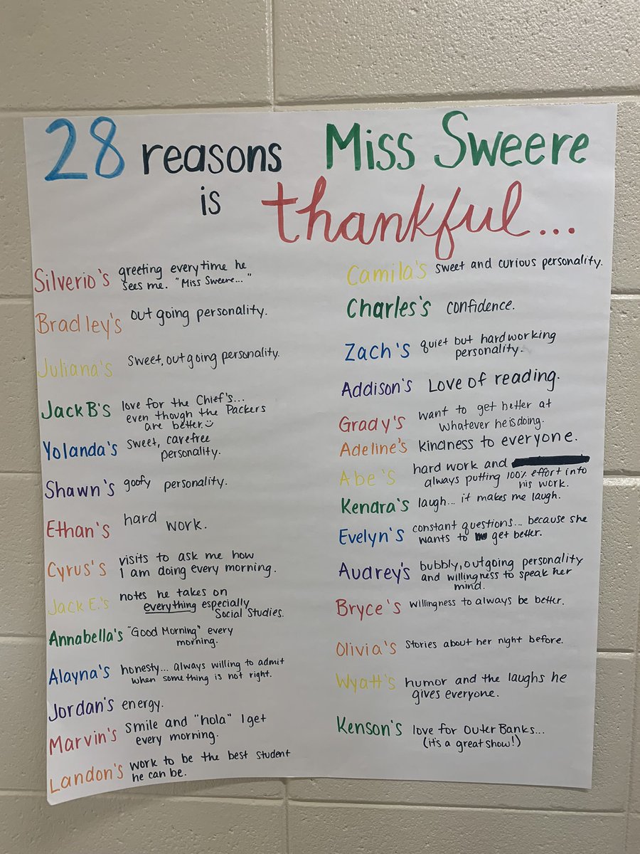 SweereEmma's tweet photo. had a lot to be thankful for this year… but here are 28 special reasons🧡🖤 #Reedsvillesd https://t.co/2Xw76bHA9Y