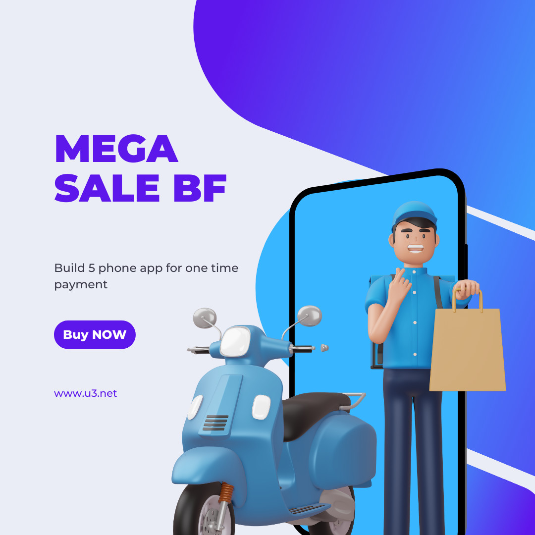 Take your buisness to the next level with an App For a one time payment limted time deal $59 or get a White Label account with 5 FREE APPs for $199
u3.net/product/black-…
u3.net/product/black-…