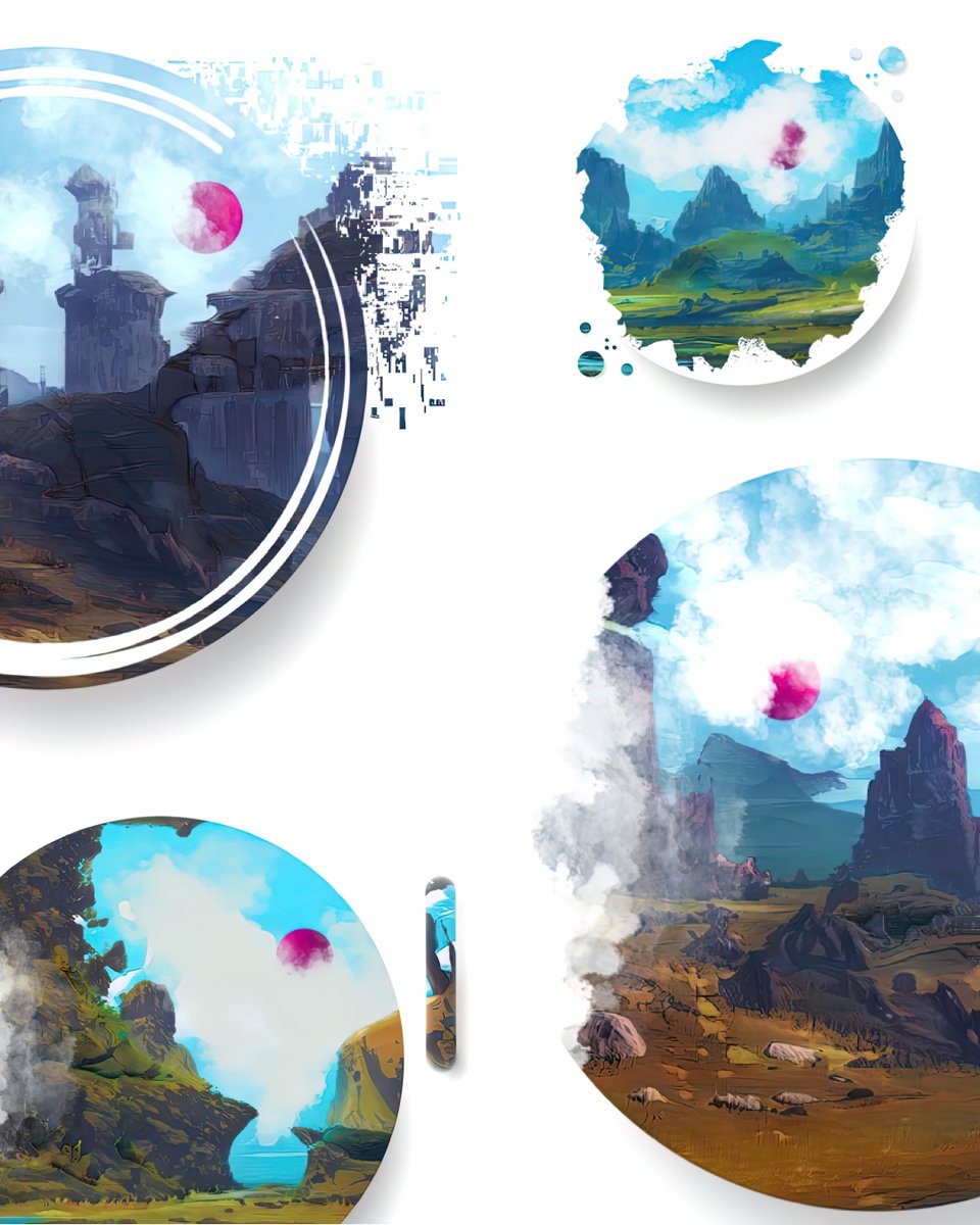 pinkmetaverse's tweet photo. Congrats to @yrrahmazing for winning the giveaway 🍻 

Hope you enjoy #137

Landscape : Maelstrom
Layout : North Pillar
Border : Glitch

#NFTGiveaway #SolanaNFT https://t.co/MHipfGoFqp