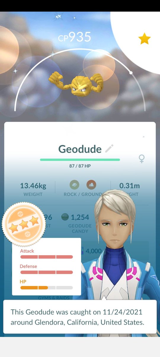LordOfGifts20's tweet photo. Making my coffee when I run into this "Golden Boy" in my kitchen π #PokemonGO #firstcatchoftheday #inthewild #shinypokemon https://t.co/8TSsthmk2V