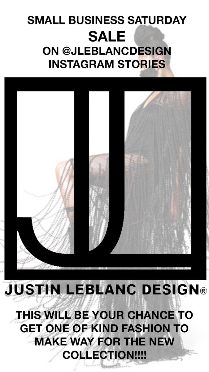 Follow me on Instagram at <a href="/JLeBlancDesign/">Justin LeBlanc</a> to be part of my #SmallBusinessSaturday  sale this Saturday! ♥️♥️♥️