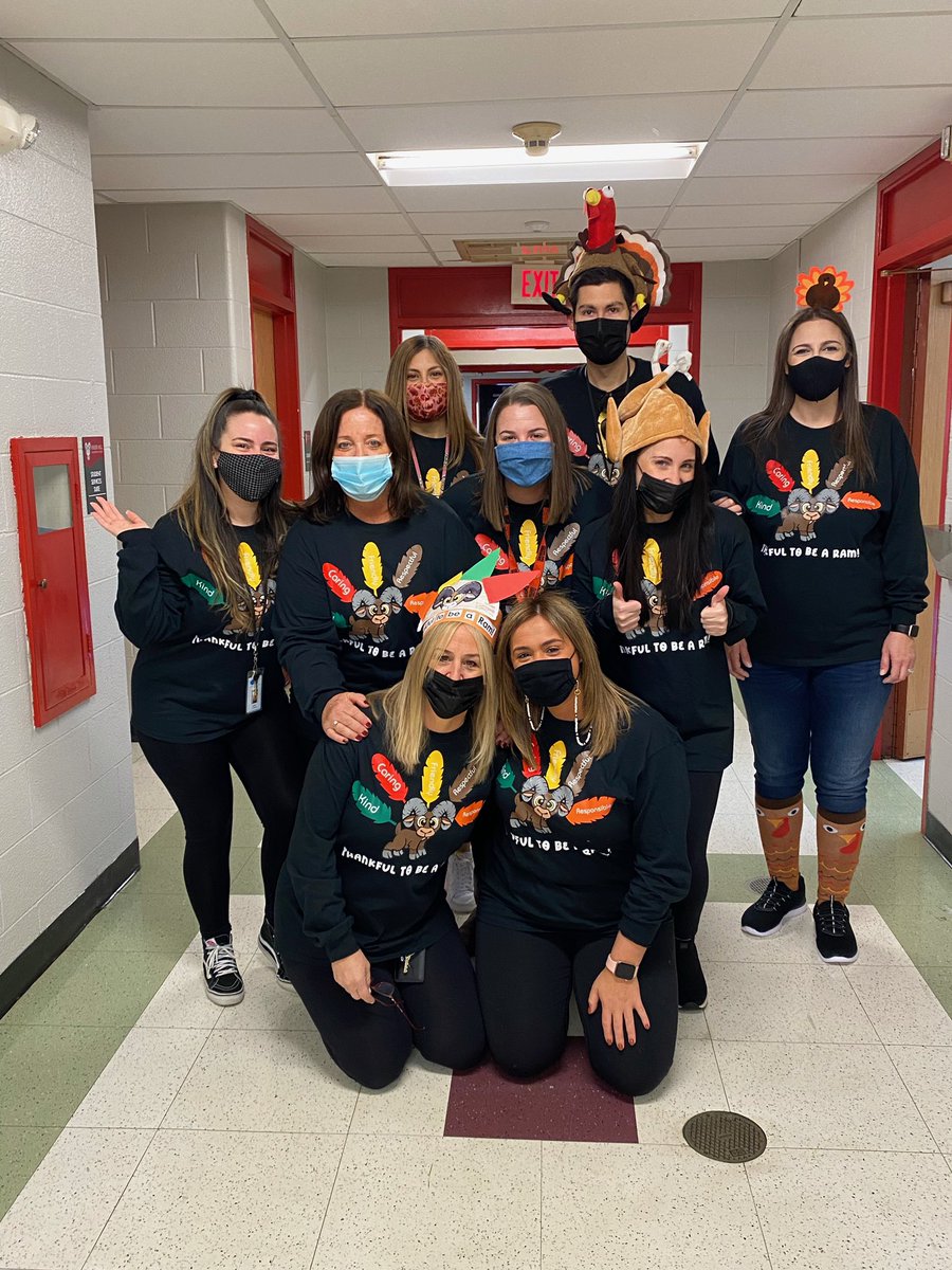 Happy Thanksgiving!  I am so grateful for my “Ram-urkey’s” and my K-RAMILY. #WeAreRamily <a href="/RikerHillRams/">Riker Hill Elementary School</a>