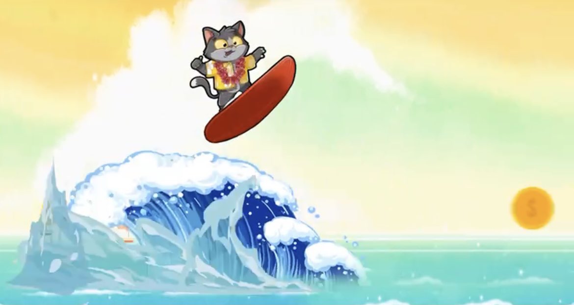 #SurfMoon #game #teaser dropping this week 🔥 it will feature #NFT integrated characters!

As you know we focus on an agar.io-ish game, but we decided to develop a 2nd game which is more like a simple 2D temple run/coin collection game 👌 stay tuned!