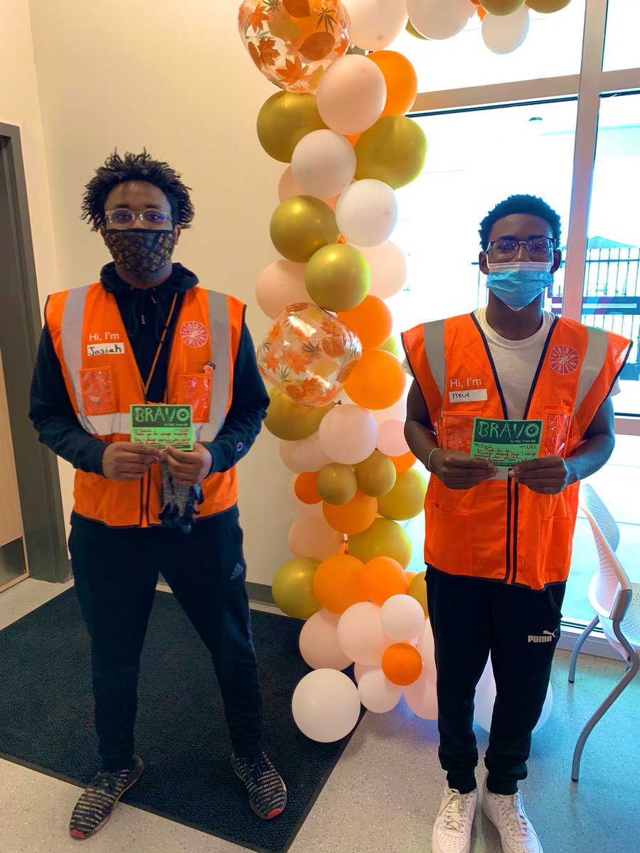 Two Bravos for two Rockstars!! Thank you for always keeping busy, working safe, and asking questions when unsure!! #gwas #5856rocks