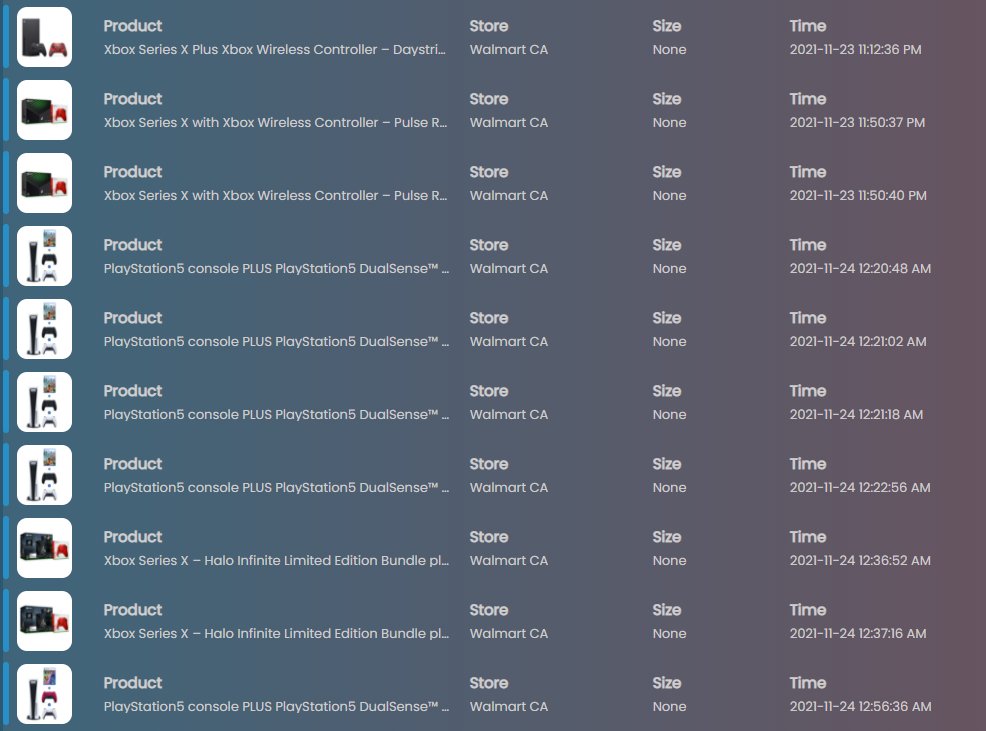 GNemo32's tweet photo. First time running Magnet!

Bot: @MagnetAIO 
Group: @TheNorthCop 
Proxies: @SlashProxies 
Buddy: @Shushurino https://t.co/ufj9YWzPuW