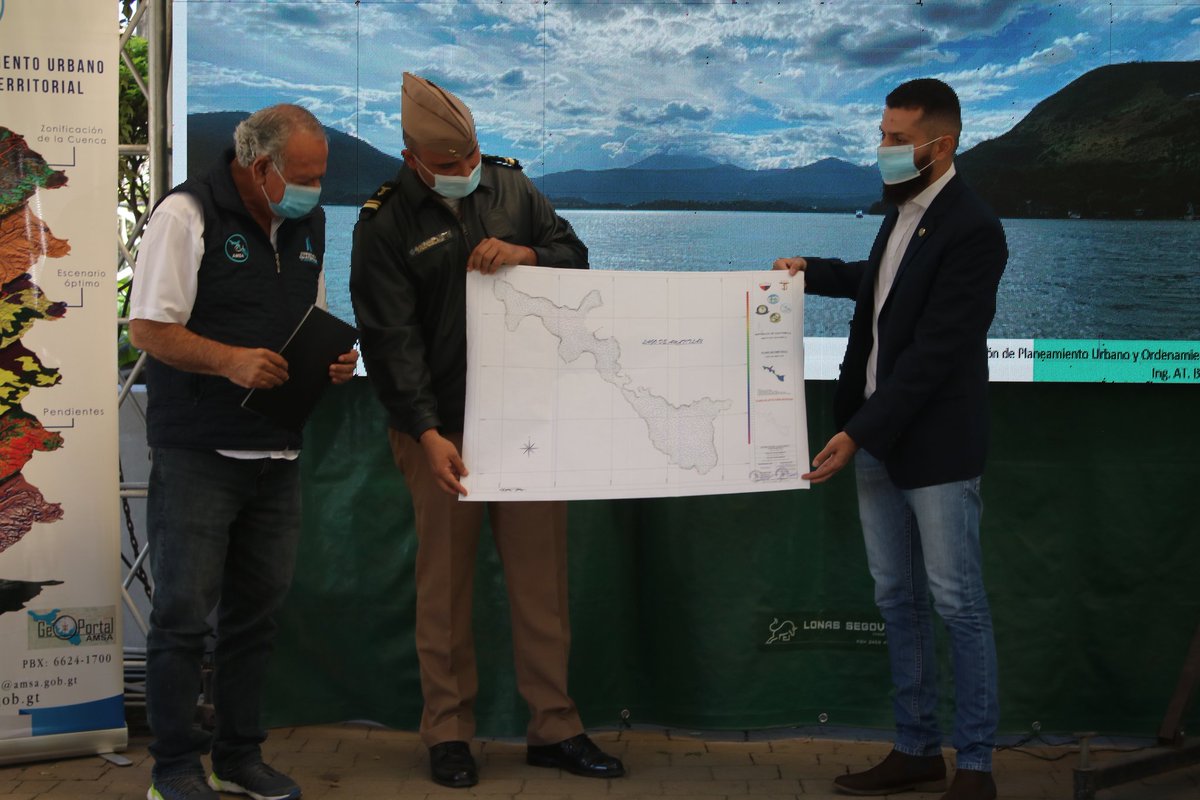 amsaguate's tweet photo. #AMSA a través de la División de Planeamiento Urbano y Ordenamiento Territorial en conjunto con  #DIGEMAR presentan "Proyecto de Levantamiento Batimétrico del Lago de Amatitlán 2021". 
#GOBIERNODEGUATEMALA
#TGWdigital 
¡Recuperar el Lago de Amatitlán es Responsabilidad de Todos! https://t.co/6VeU7UsGzz