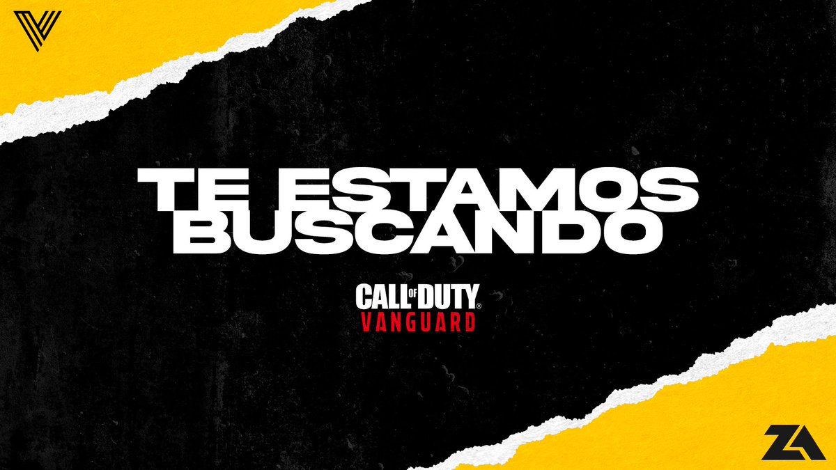🔥CALL OF DUTY🔥
Volvemos con todo, nos encontramos en la búsqueda de nuestro ultimo jugador y un coach que se embarquen con nosotros para enfrentar las próximas competencias!

#GOZ1 #CallofDutyVanguard #CallOfDuty