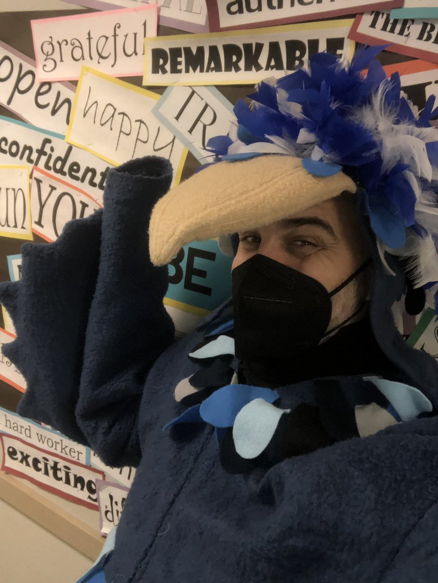 Today the Brookside Blue Jay flew in to wish our kids a happy and safe break. 
Enjoy your time together.