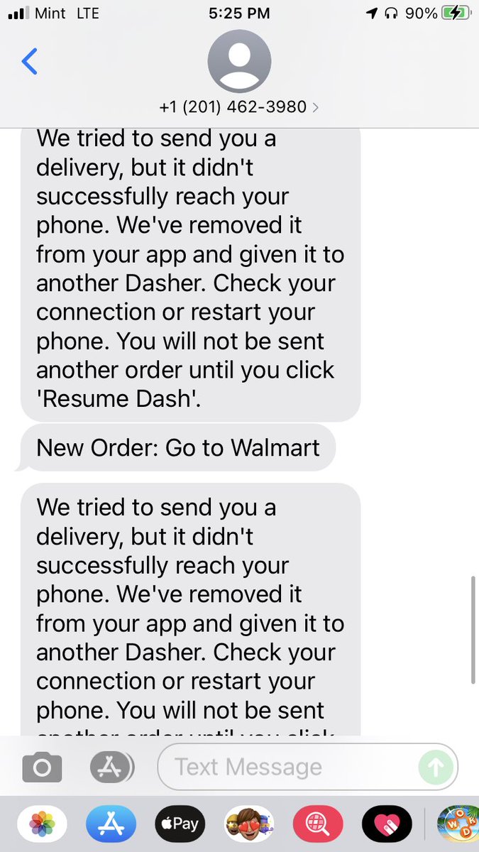 whutthuhfork's tweet photo. Hey #doordash me again #girkygirl @whutthuhfork UM…. NOT ONLY ARE YOU BLOWING ME UP WITH BULLSHIT #walmart orders THAT I DO NOT ACCEPT, you are NOW not even sending them to my app and are claiming I’m not receiving them, which I’m not, then yoj pause??? #forkthat https://t.co/Fi3B4ax9rf
