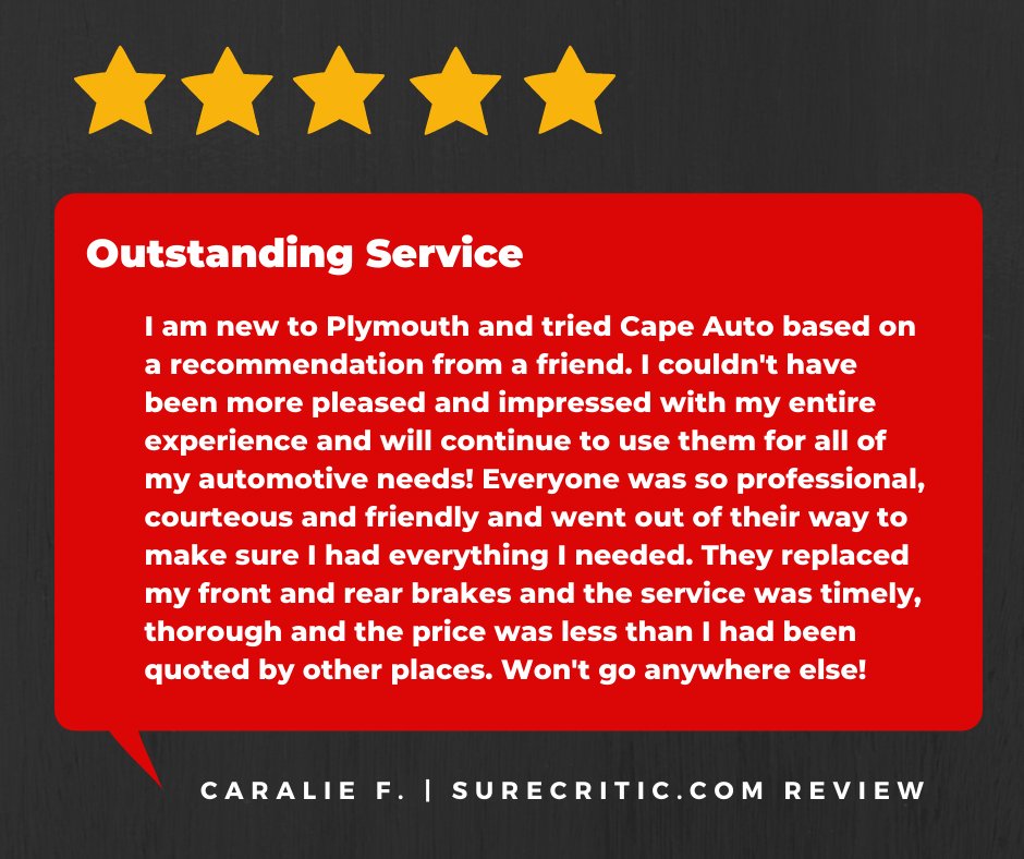 CapeAutoCenters's tweet photo. >> Read more of our *real* customer reviews >>> https://t.co/u3D9jhb8k3 https://t.co/6hEuHLJeTl