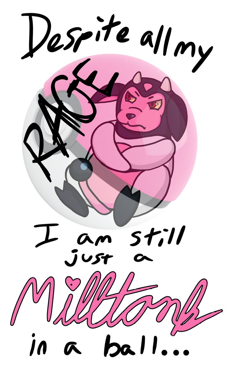 PlutoKupo's tweet photo. Ooohhhh just wait till I get out of here! 😡😡😡
#Miltank #Pokemon #Furry #Fursona #Pokesona https://t.co/dgAivDI5Nc