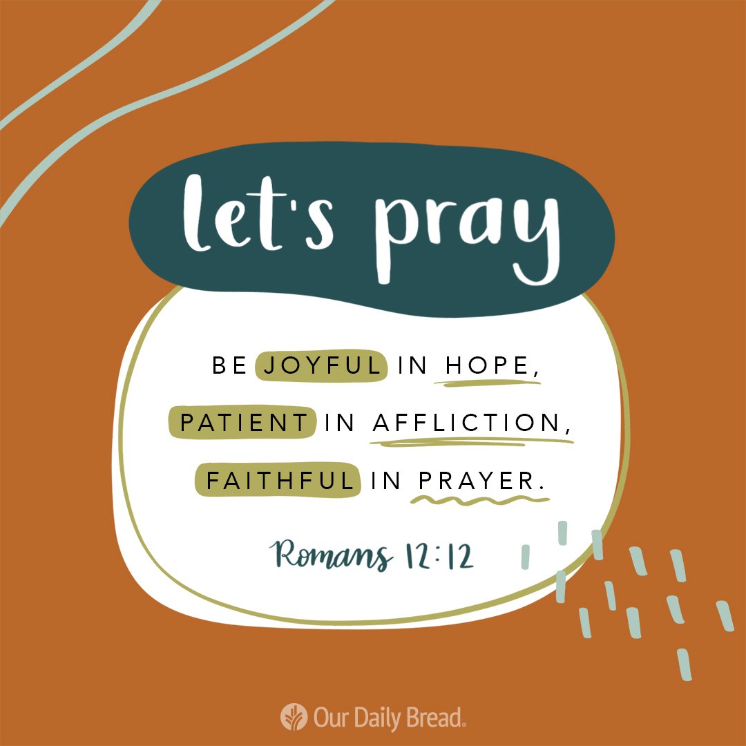 #OurDailyBread #LetsPray 🛐