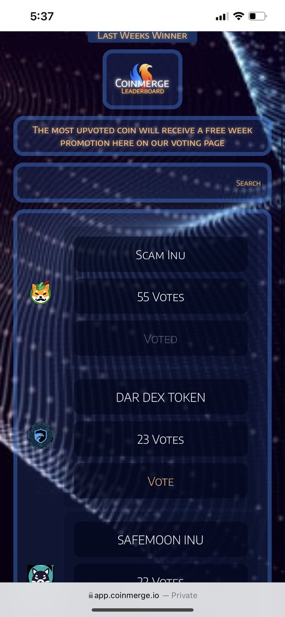 ScamHuntingInu's tweet photo. SCAMILY WE ARE KILLING IT!!!! SO FAR WE ARE 1ST PLACE. Letβs keep it going every day until dec 1st. $SINU #scaminu https://t.co/vS6ucNSaHL