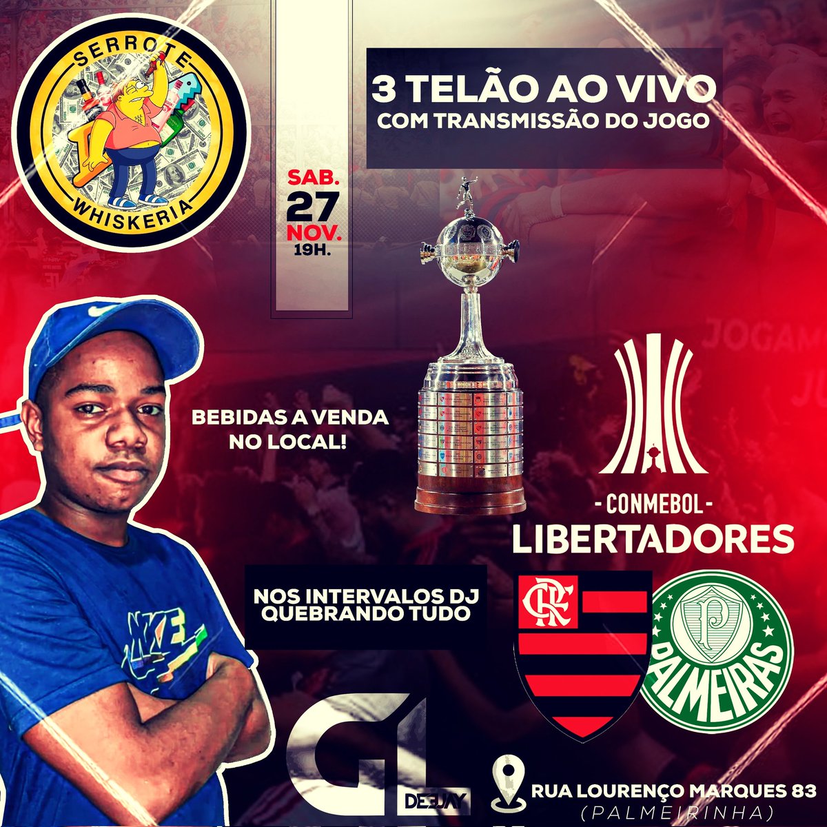 vem que vem galera assistir esse jogão comigo