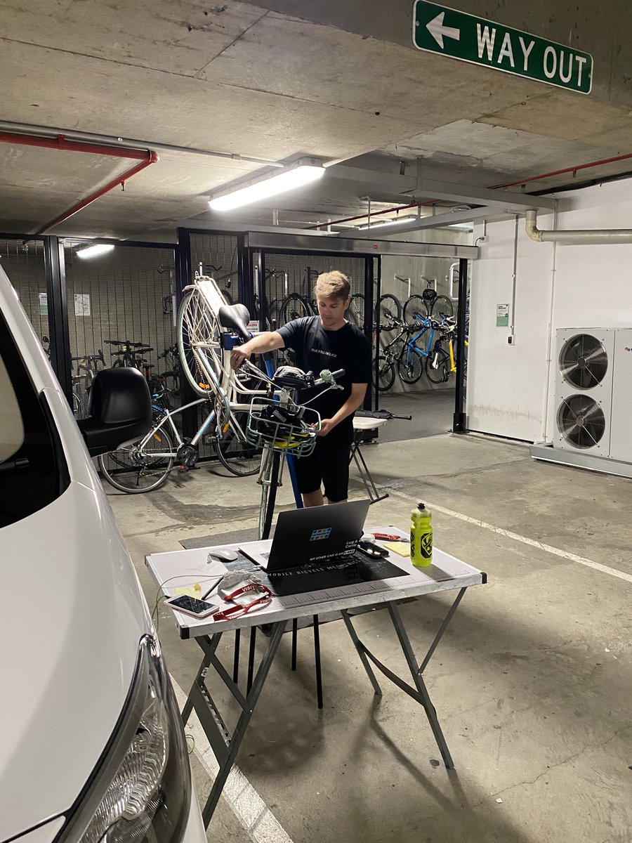 Making it easier 4 people who want to ride 2 work is crucial for our transition to a healthy, low carbon future. Yes, it takes infra. But it also takes employers who support the choices of their employees. Thomas Treloar <a href="/therollingfix/">TheRollingFix</a> has a busy 2 days at <a href="/AusGovInfra/">AusGov Infrastructure</a>