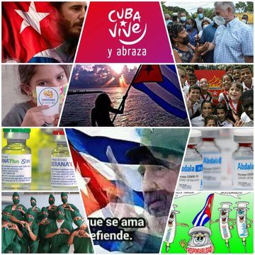 PedroRGxCuba's tweet photo. @DarianaGonzle17 #QbaD♥️,#LaRazonEsNuestroEscudo,#Justeza,,#ValoresTeam,#CubaVive, de Justicia, de conquistas sociales y hacedores de sueños, se trata nuestra obra. Cada momento histórico, cada combate de contundente victoria esta precedido de esos principios, eso es #Cuba. https://t.co/3UpyGXi1e3