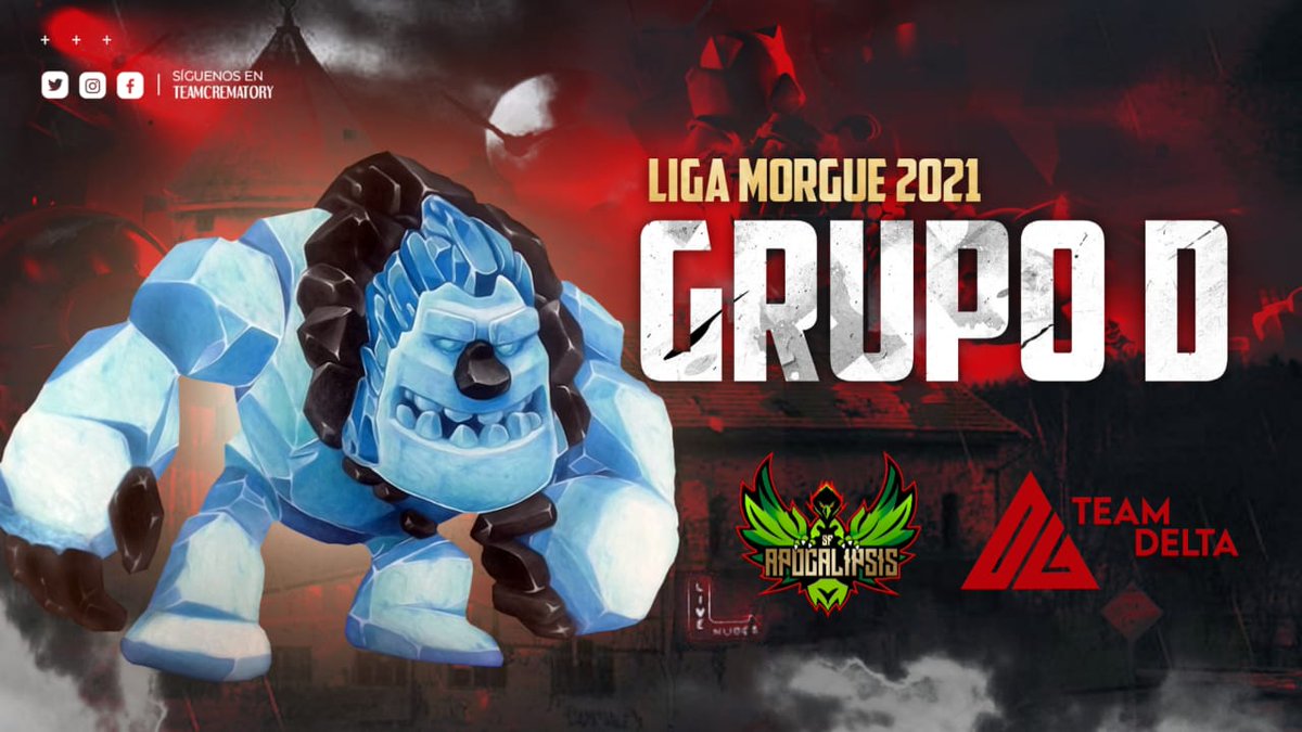 LigaMorgue's tweet photo. #LigaMorgue | ¡Clasificados - Grupo D! 🔥

Luego de culminar la fase de grupos, los dos equipos clasificados del Grupo D son:

- SF Apocalipsis 🔥
- Team Delta 💪🏼

#GoMorgue ⚰️ https://t.co/bAqR6IZIdU