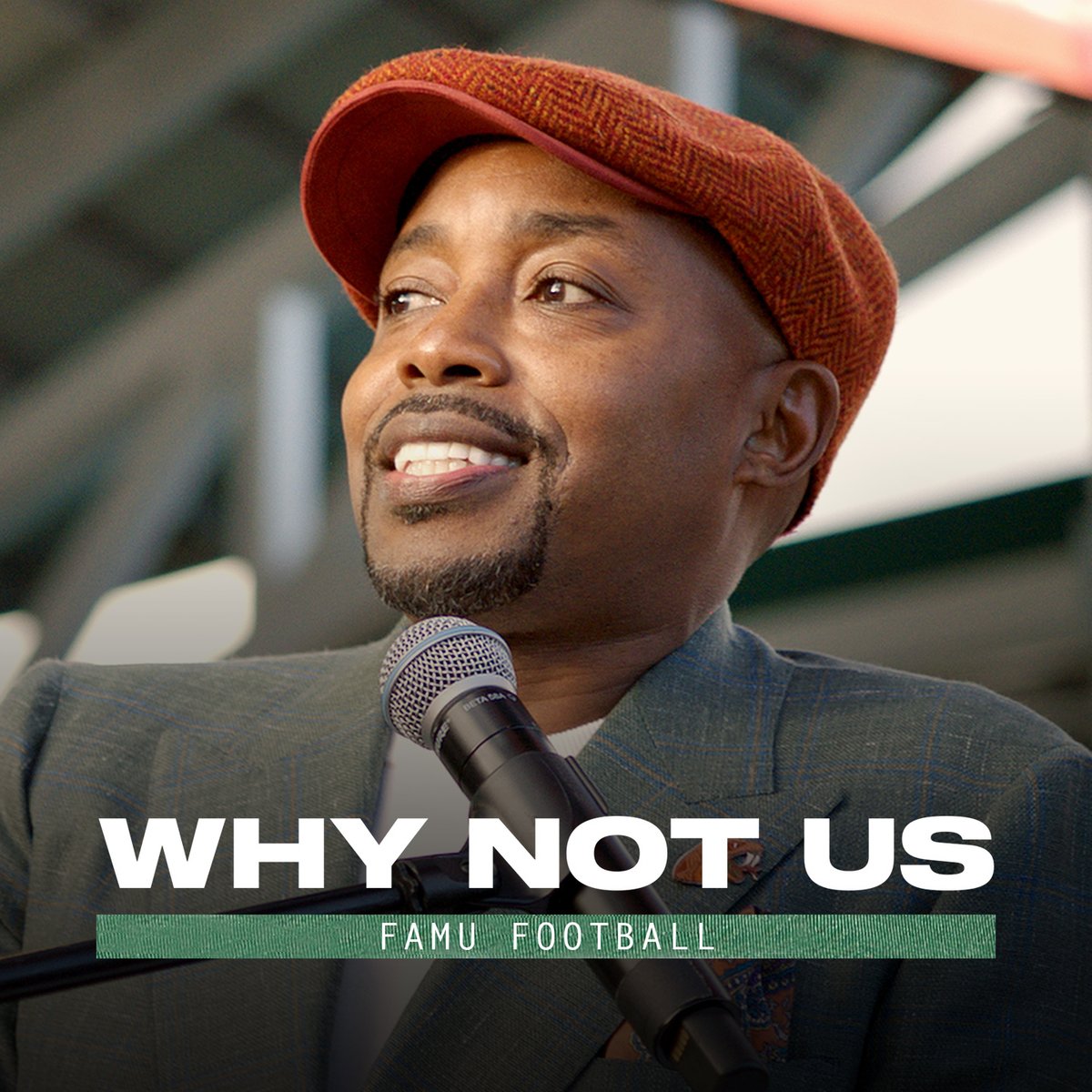 andscape's tweet photo. FAMU alum and 🎞  producer Will Packer comes home as the university unveils a new amphitheater in his name. 

Episode 6 of Why Not Us: FAMU Football drops exclusively on Thanksgiving on 
@ESPNPlus. https://t.co/kaAkF0gkYJ