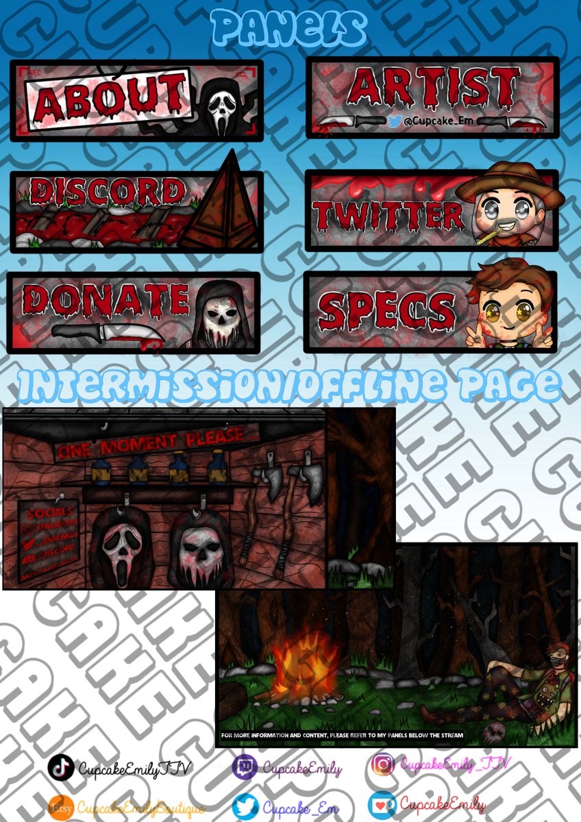CupcakeCreates's tweet photo. Just a reminder that my #commissions are open for custom #twitch #graphics!💟

I also sell premade ones on my #etsy which you can find in my socials:
✨ https://t.co/69mWYpkk9N ✨

#commissionsopen #Commission #TwitchEmoteArtist #twitchemotes #affiliate #twitchstreamer #art https://t.co/xhd32yiz6T
