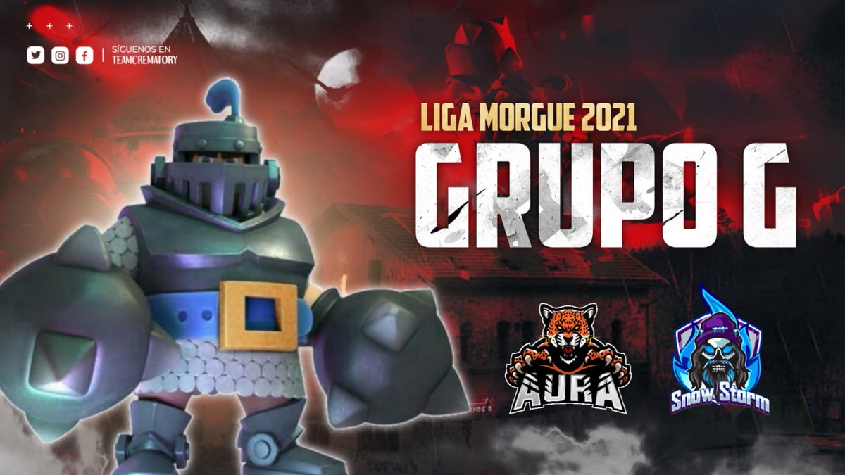 LigaMorgue's tweet photo. #LigaMorgue | ¡Clasificados - Grupo G! 🔥

Luego de culminar la fase de grupos, los dos equipos clasificados del Grupo G son:

- Aura Esports 🔥
- Snow Storm 🥶

#GoMorgue ⚰️ https://t.co/eNuUTNktEO