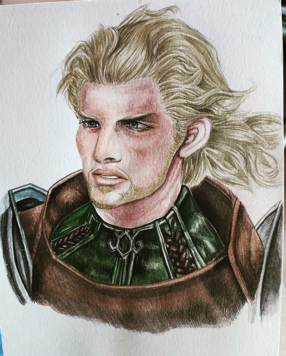 Nereideondine's tweet photo. #aquarela #aquarelle #watercolorart #illustration #traditionalart #aquerello #aquarell #ffxii #watercolorillustration  #watercolorwork
#ff12 #ffxii #squareenix  #basch  #drawing #painting #illustration #art #fonronsenburg #baschfonronsenburg #gabranth #kofi #fanart #watercolor https://t.co/PqCh4Mw7Rw
