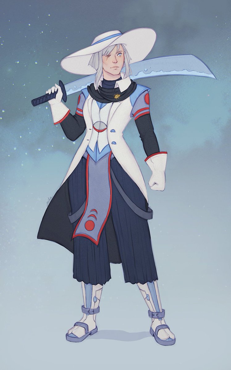 multiclassact's tweet image. Another piece of fantastic art by @Ryuutsu!

Here is Nival, @AndreaMCA5&apos;s wonderful robotic character, disguised in human form. 

Meet Isabelle!

Tune into the show, to find out why!