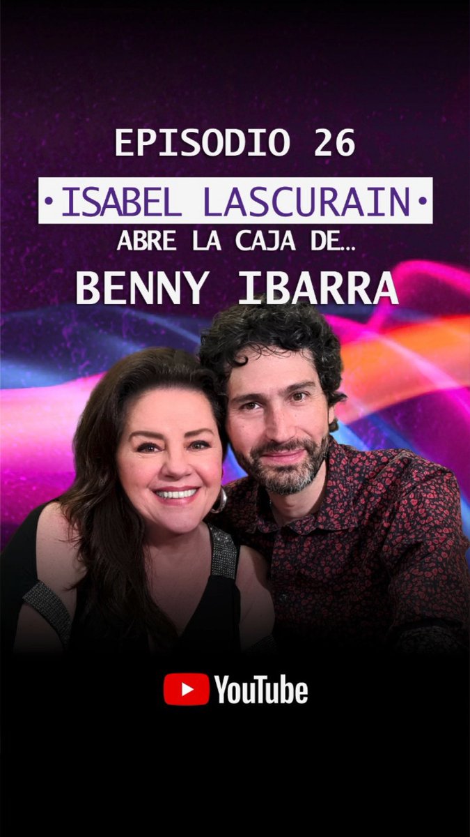 GrupoPandora's tweet photo. Por cierto… ya vieron el episodio 26 con @bennyibarra? Vayan a mi canal en @YouTubeEspanol ☺️
#ALCD #AbreLaCajaDe…
https://t.co/tZgUtzjxI0 https://t.co/2bO9eVw7Fk