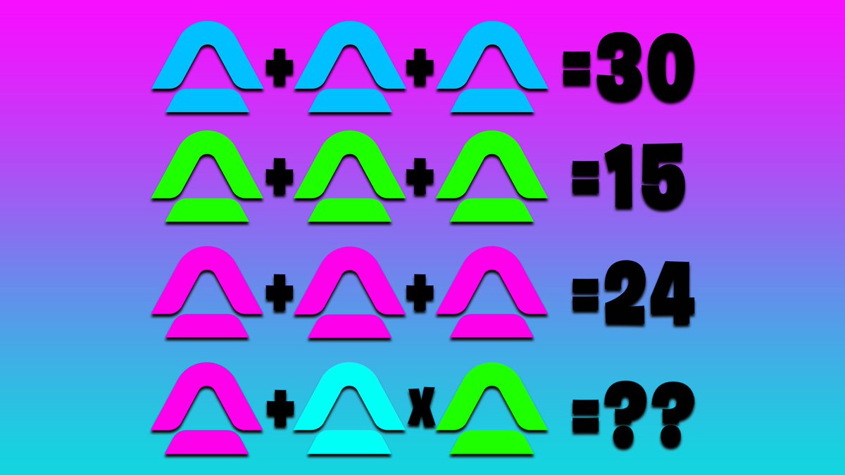 AssentCommunity's tweet photo. can you solve this equation? 🤔 https://t.co/7wQEN8tuQ0