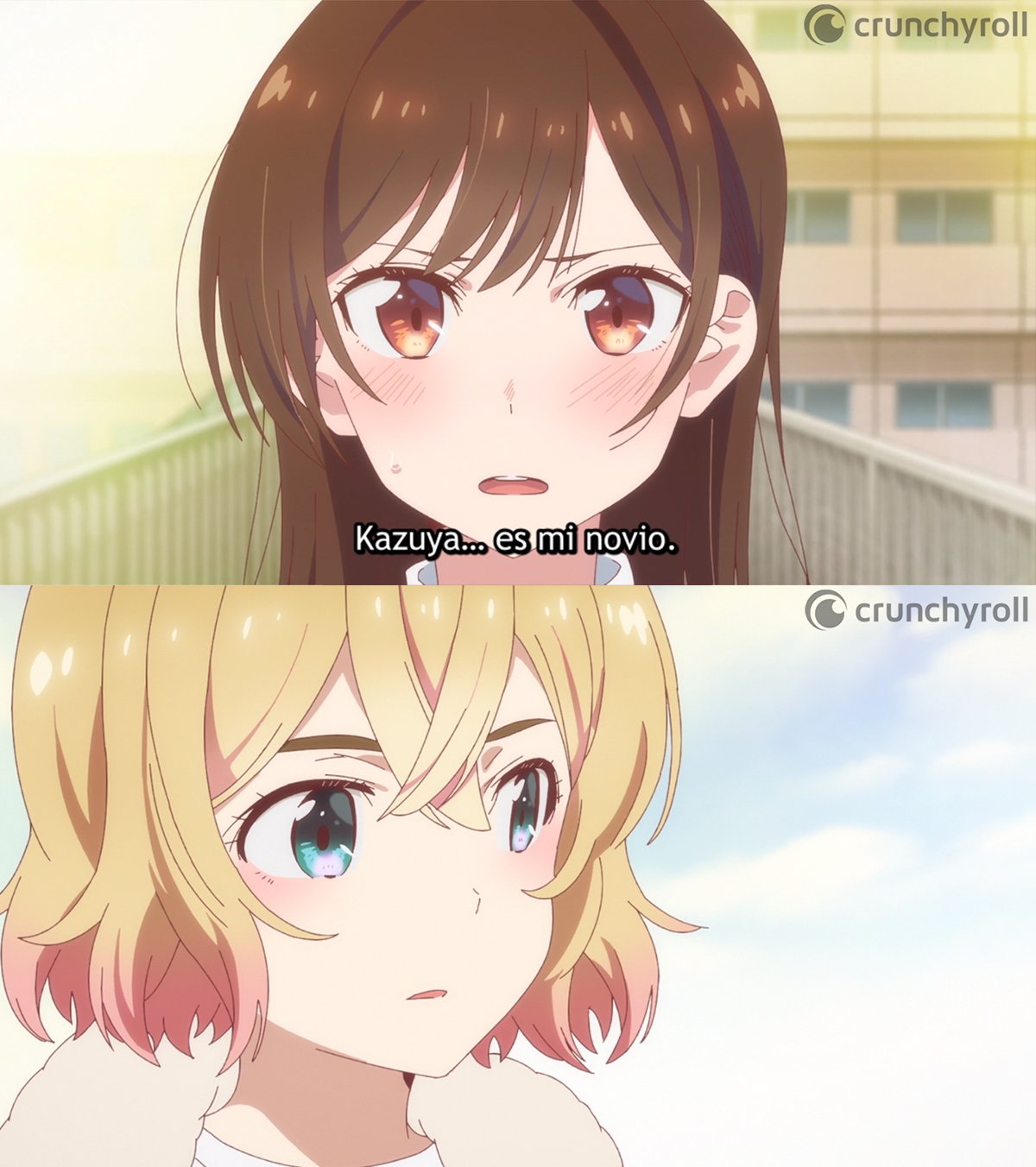 Crunchyroll.pt - Primeiro beijo 😳💋 ⠀⠀⠀⠀⠀⠀⠀⠀ ~✨ Anime: Rent-A-Girlfriend