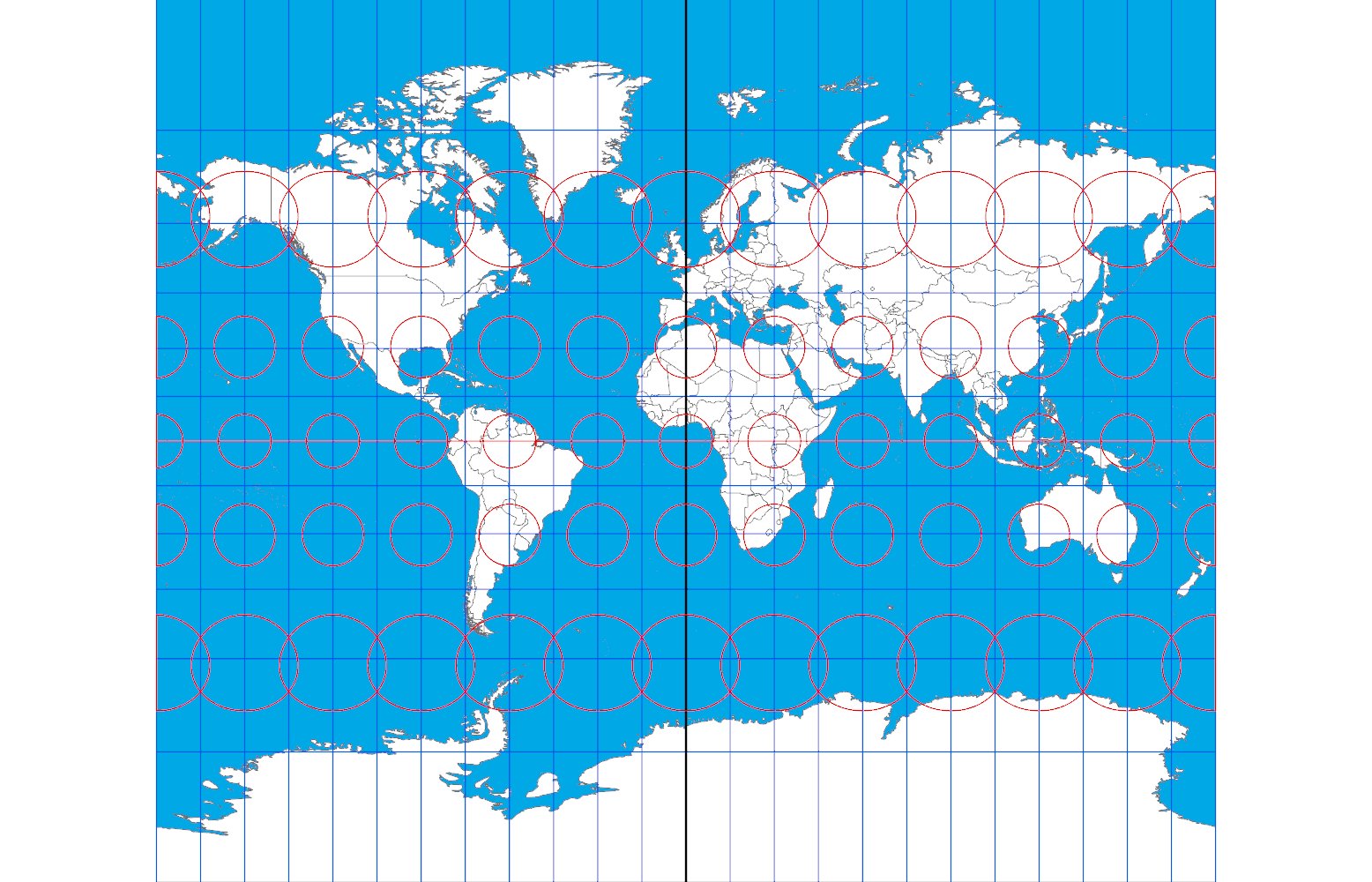Twitter এ 羽田 康祐 地図とgisの人 トブラー第2図法 Tobler Ii アメリカのトブラーが1997 年にミラー図法の代替として考案した2つめの図法 北緯45度から南緯45度の間ではほぼ同じ T Co 4ww4vfkemt 非正積 非正角 円筒図法 一日一図法 T Co