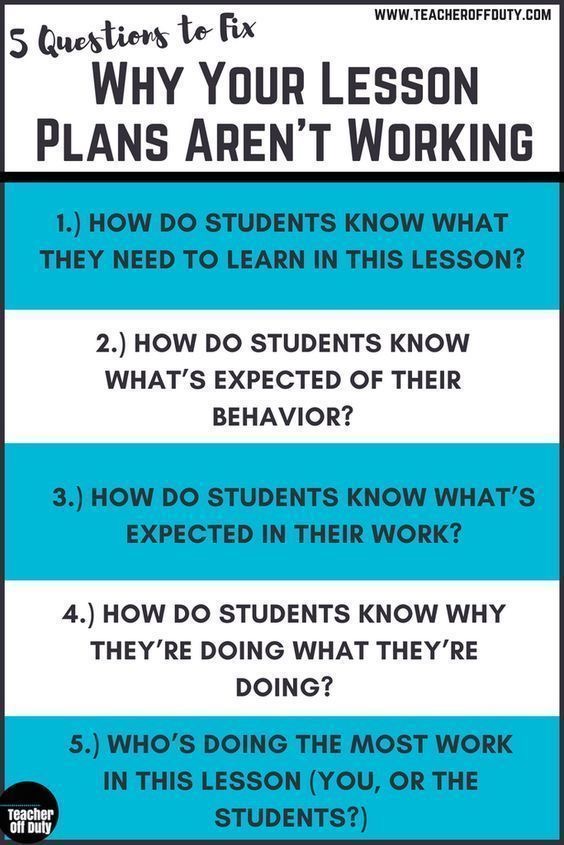 TCEA's tweet photo. Why Your Lesson Plans May Not Be Working

https://t.co/yHXy2yFDYx 📸 @teacheroffduty
#learning #teachertwitter #edchat #K12 https://t.co/93P9EDIrYu