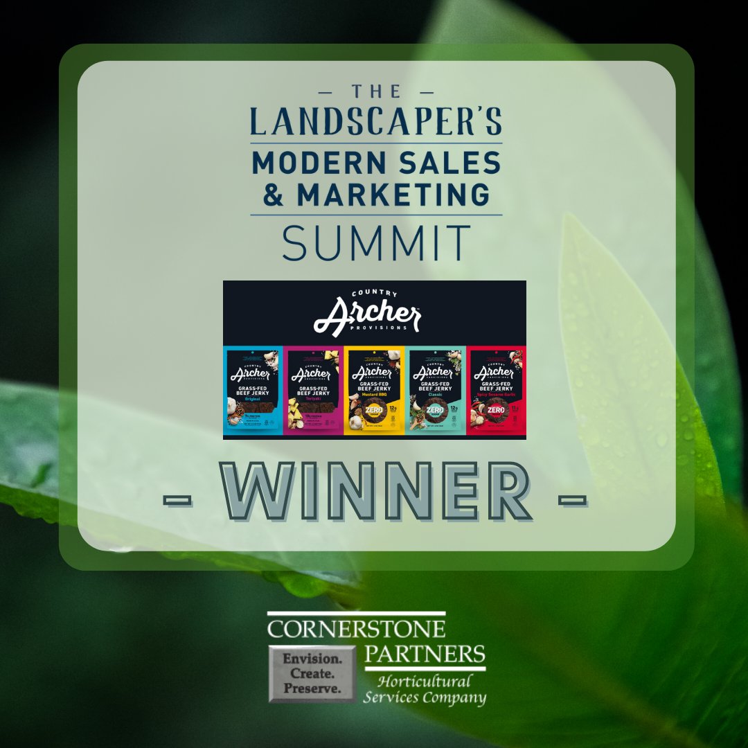 Congratulations to Turk + the team at Cornerstone Partners Horticultural Services Co. who take home the prize for the largest team at the 2nd Annual Landscaper's Modern Sales &amp; Marketing Summit! 🎉 🌱

#landscaping #landscapingcompany #landscapingpro #landscapersummit