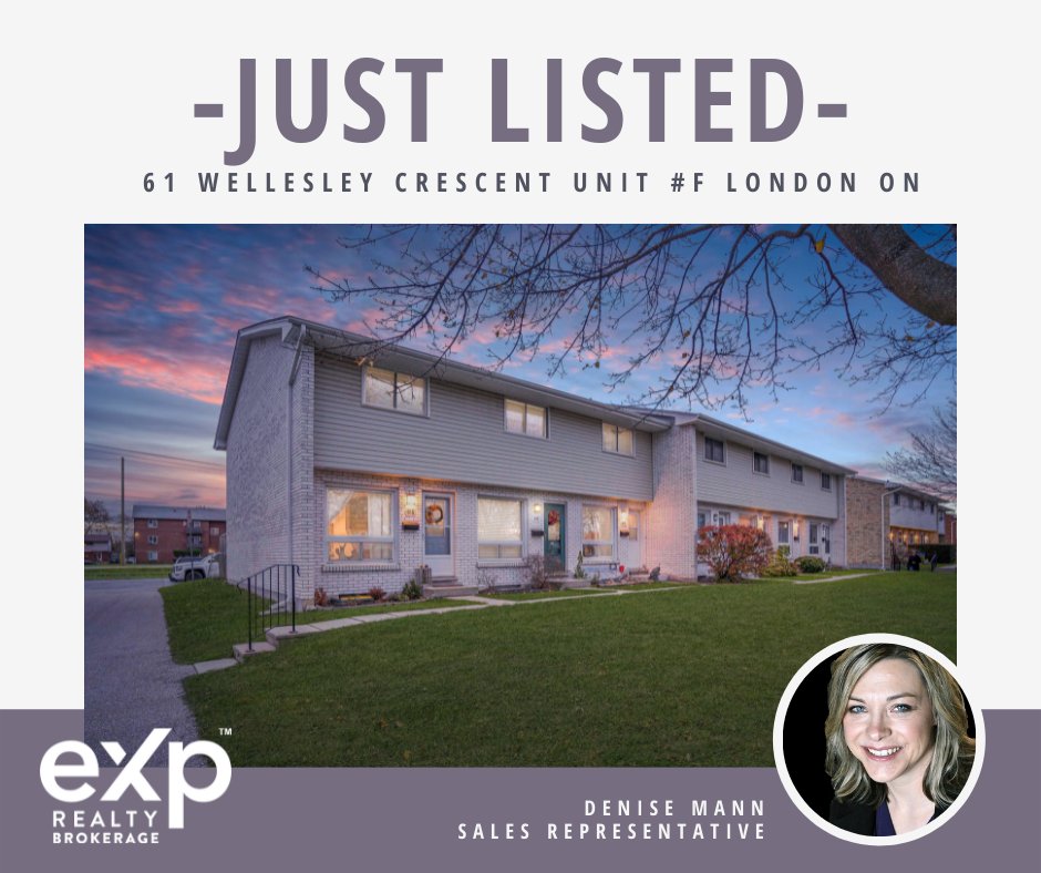 Newly listed condo, list price $299,900 in London ON
🔑2 bedroom condo 
#lndont #realestate #realestateinvestor #realestateinvestment 
onesmartmove.ca/listing/61-wel…