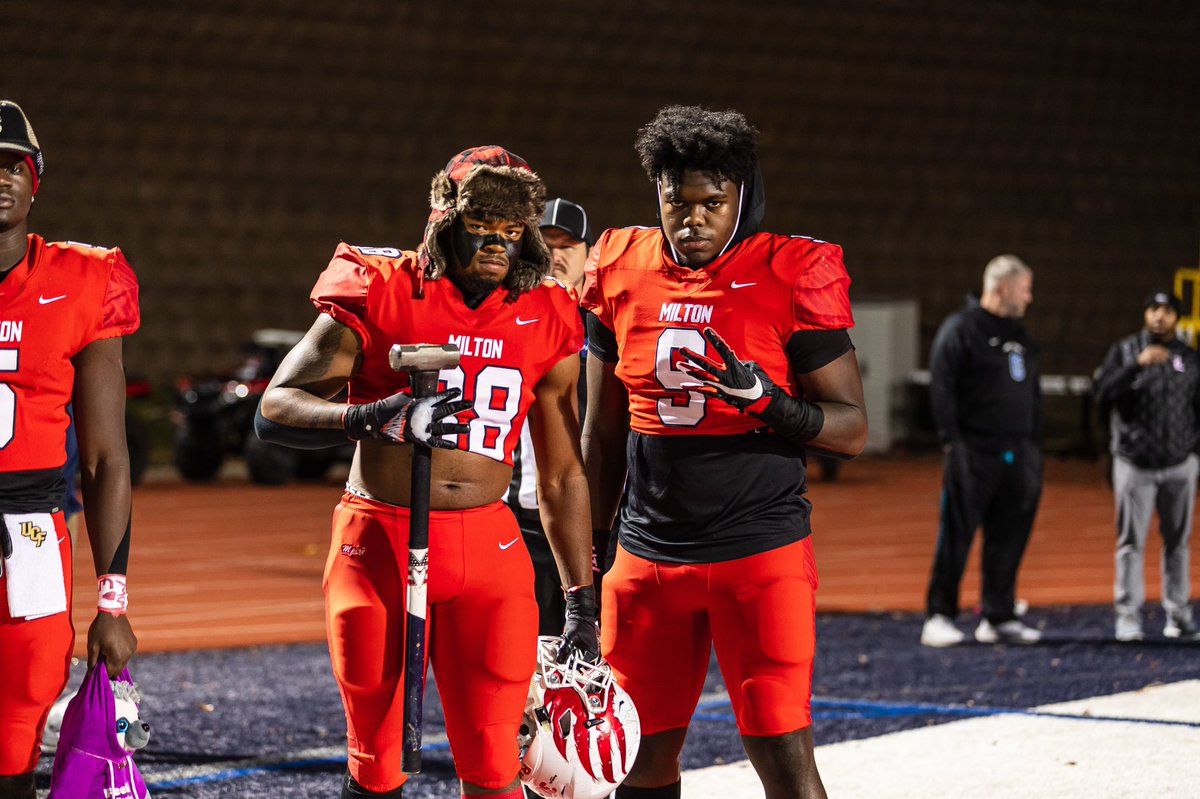 MiltonEagles_FB's tweet photo. COME OUT FRIDAY NIGHT & WATCH ONE OF THE BEST GAMES IN THE ENTIRE STATE!!! Your 🦅 take on Mill Creek in the Quarter-Finals of @OfficialGHSA 7A playoffs!!! #Mpire21 #LiveLoud #LeaveNoDoubt #ChristmasOut🎄
Link to 🎟: https://t.co/LdYzKdUNGQ
@MiltonHighSch @MHSBRAVEHEARTS1 https://t.co/tmUyGFsrwo