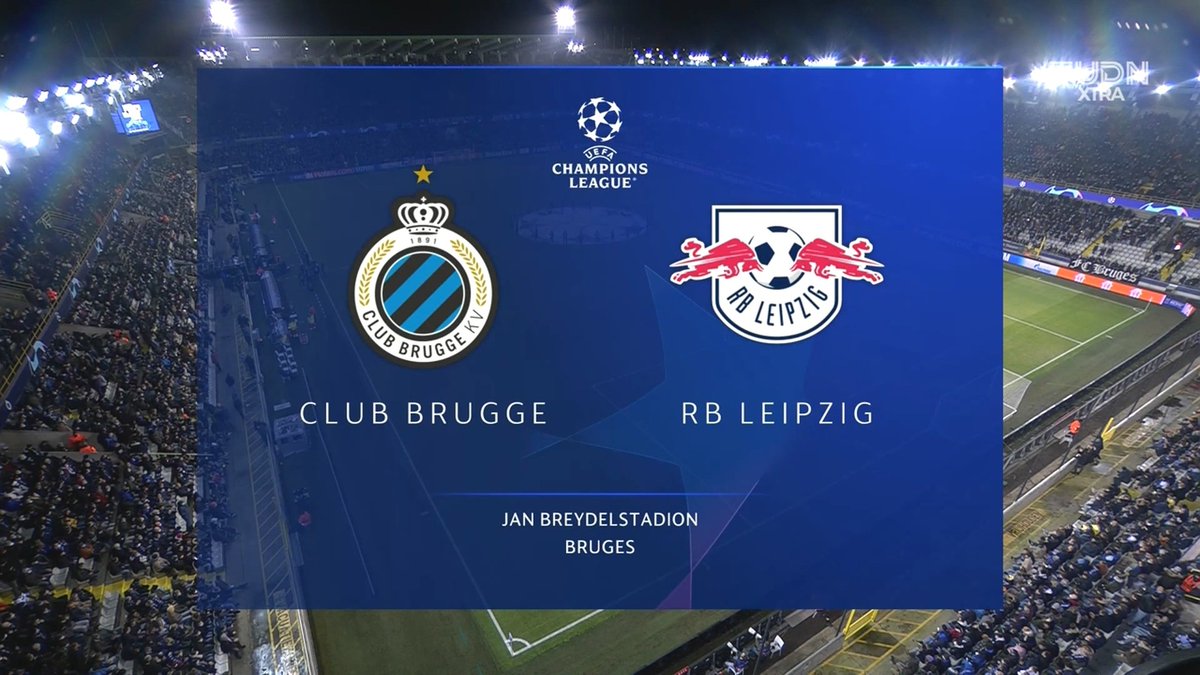 Full match: Club Brugge vs RB Leipzig