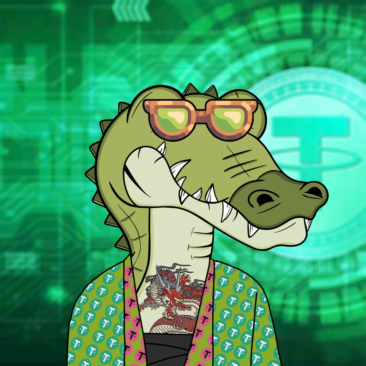 Macndavey's tweet photo. @CryptoJebb @CardanoCrocClub Crocs are money printers. Gators are not https://t.co/aAtOcfEEoL