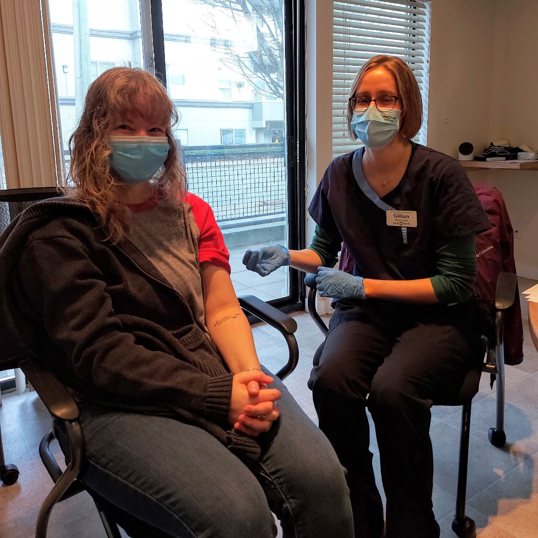 PacificaHousing's tweet photo. 28 members of #TeamPacifica received flu shots onsite today. The Paw Patrol bandaids have been a big draw. 😃
#FighttheFlu https://t.co/iUbX1JJwbC