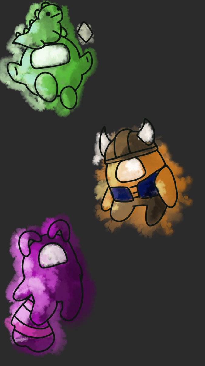 W1ll_0_W1sp's tweet image. #Skadjfanart #Repfanart #Blaakerzfanart #AmongUs